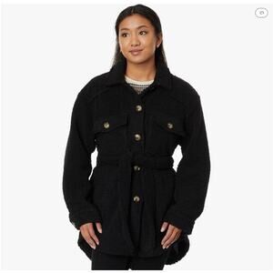 En Saison Kaylee Shacket in Black Size Large